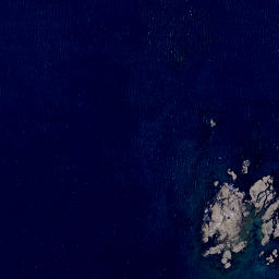 Satellite imagery of Kamakamakura Point, NZ