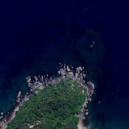 Satellite imagery of Kamakamakura Point, NZ