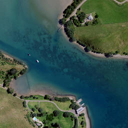 Satellite imagery of Matakawau Point, NZ