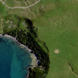 Satellite imagery of Matakawau Point, NZ