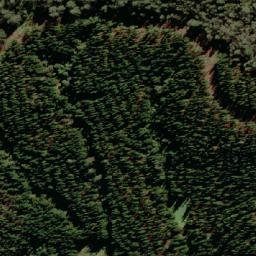 Satellite imagery of Brown Mountain, AU
