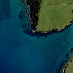 Satellite imagery of Matakawau Point, NZ