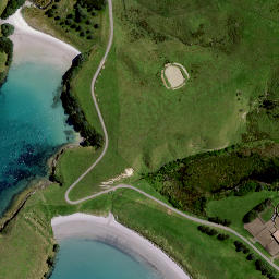 Satellite imagery of Matakawau Point, NZ
