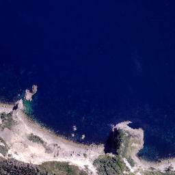 Satellite imagery of Omataonga Point, NZ