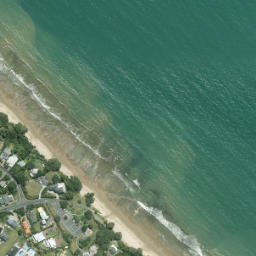 Satellite imagery of Tarihunga Point, NZ