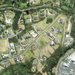 Satellite imagery of Rakauananga Point, NZ