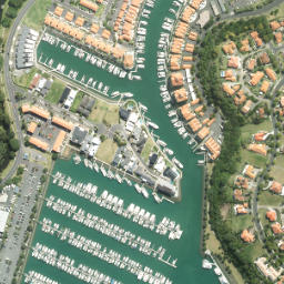 Satellite imagery of Rakauananga Point, NZ