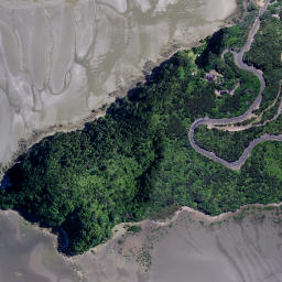 Satellite imagery of Tokawhero Point, NZ