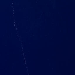 Satellite imagery of Paritu Point, NZ