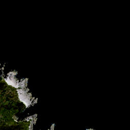 Satellite imagery of Awaroa Point, NZ