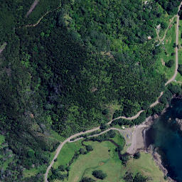 Satellite imagery of Tuateawa Point, NZ