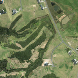 Satellite imagery of Dacre Point, NZ