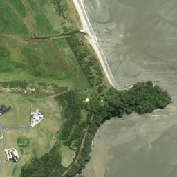 Satellite imagery of Dacre Point, NZ
