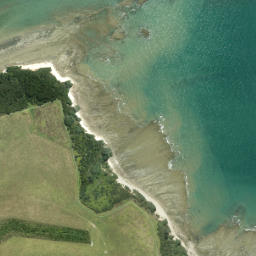 Satellite imagery of Piripiri Point, NZ