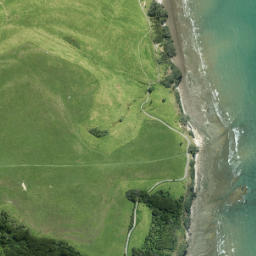 Satellite imagery of Piripiri Point, NZ
