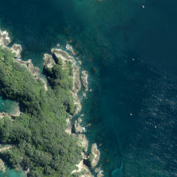 Satellite imagery of The Noises, NZ