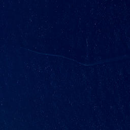 Satellite imagery of Kauwera Point, NZ