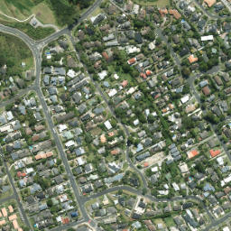 Satellite imagery of Toroa Point, NZ