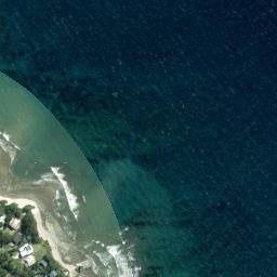 Satellite imagery of Toroa Point, NZ