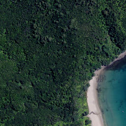 Satellite imagery of Motuto Point, NZ