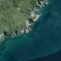 Satellite imagery of The Noises, NZ