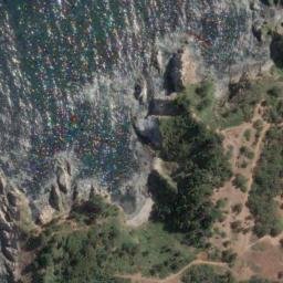 Satellite imagery of Punta Lobos, CL