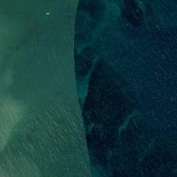Satellite imagery of Tipau Point, NZ