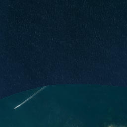 Satellite imagery of North East Point, NZ