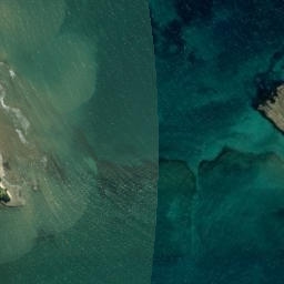 Satellite imagery of Tipau Point, NZ