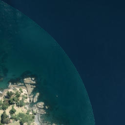 Satellite imagery of North East Point, NZ