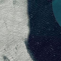 Satellite imagery of Zeno Rock, NZ