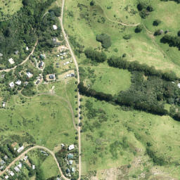 Satellite imagery of Little Sandy Point, NZ