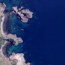 Satellite imagery of Opito Point, NZ