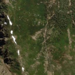 Satellite imagery of Mount Bogong, AU