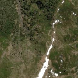 Satellite imagery of Mount Bogong, AU