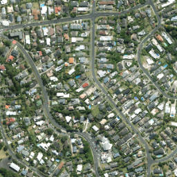 Satellite imagery of Tatarate Point, NZ