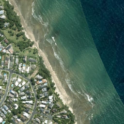 Satellite imagery of Tatarate Point, NZ