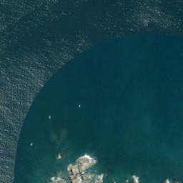 Satellite imagery of Billy Goat Point, NZ