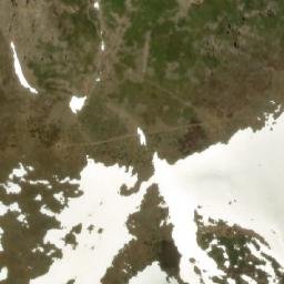 Satellite imagery of Mount Bogong, AU