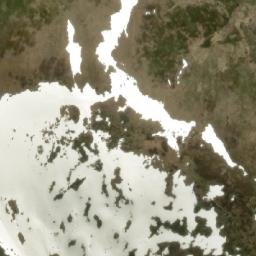 Satellite imagery of Mount Bogong, AU