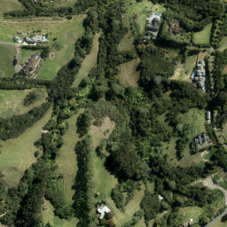 Satellite imagery of cairn, NZ