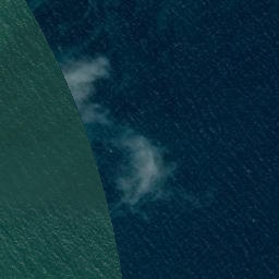 Satellite imagery of Tatarate Point, NZ