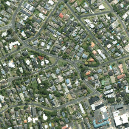 Satellite imagery of Tatarate Point, NZ