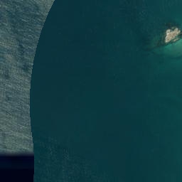 Satellite imagery of Billy Goat Point, NZ