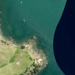Satellite imagery of O (Rangitoto SD), NZ