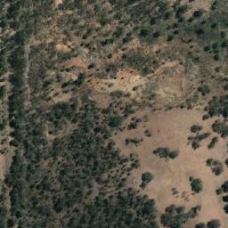 Satellite imagery of Creighton Hills, AU