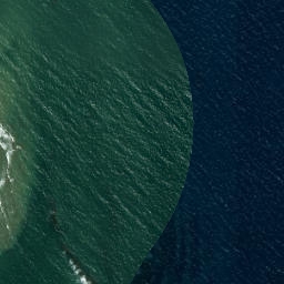 Satellite imagery of Rahopara Point, NZ