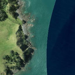 Satellite imagery of O (Rangitoto SD), NZ