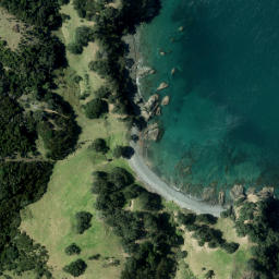 Satellite imagery of Kauri Point Waiheke, NZ