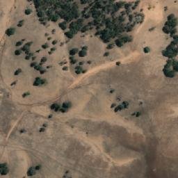 Satellite imagery of Creighton Hills, AU